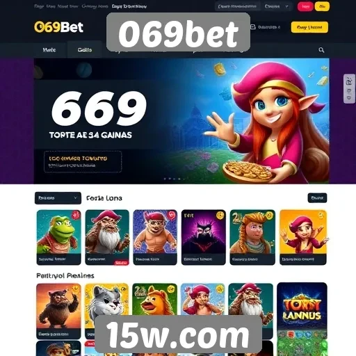 Interface do site 069bet é amigável para novos usuários